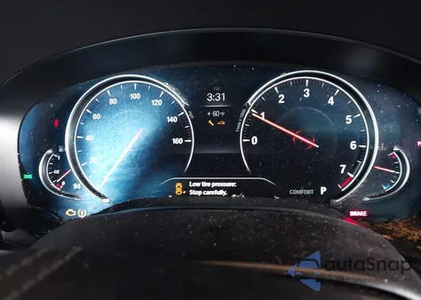 2018 BMW 540I z USA, uszkodzony, nr VIN WBAJE5C52JWA95461